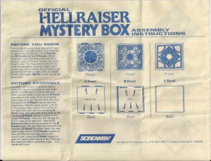 Screamin' Hellraiser "Mystery Box"