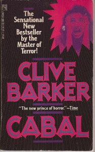 cabal - clive barker - pocket books - 1989