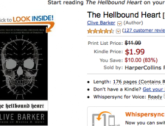 Hellbound Heart and Mister B. Gone just $1.99 Today Only!