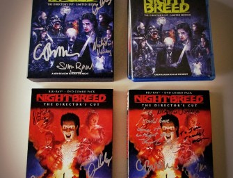 Collector’s Corner: Autographed Nightbreed Blu-Ray