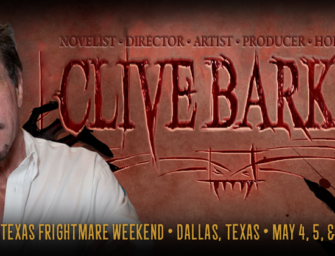 Clive Barker is Coming to Texas Frightmare 2018