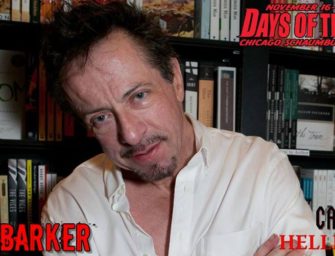 Clive Barker Announced for Days of the Dead Chicago 2018